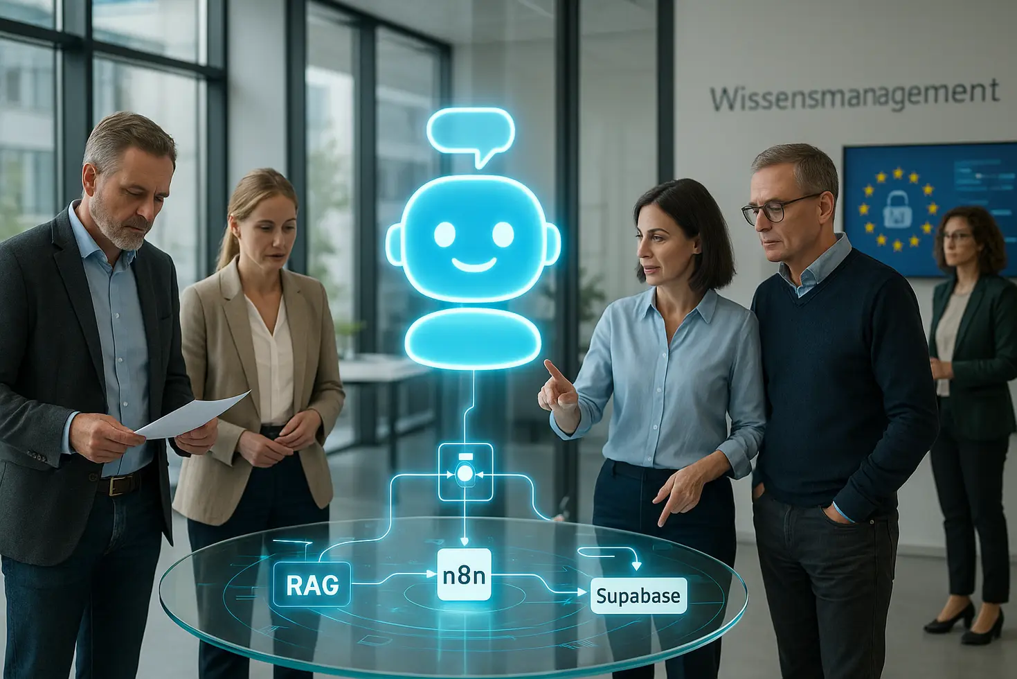 Company GPT bauen: KMU-Leitfaden 2025 mit RAG & n8n