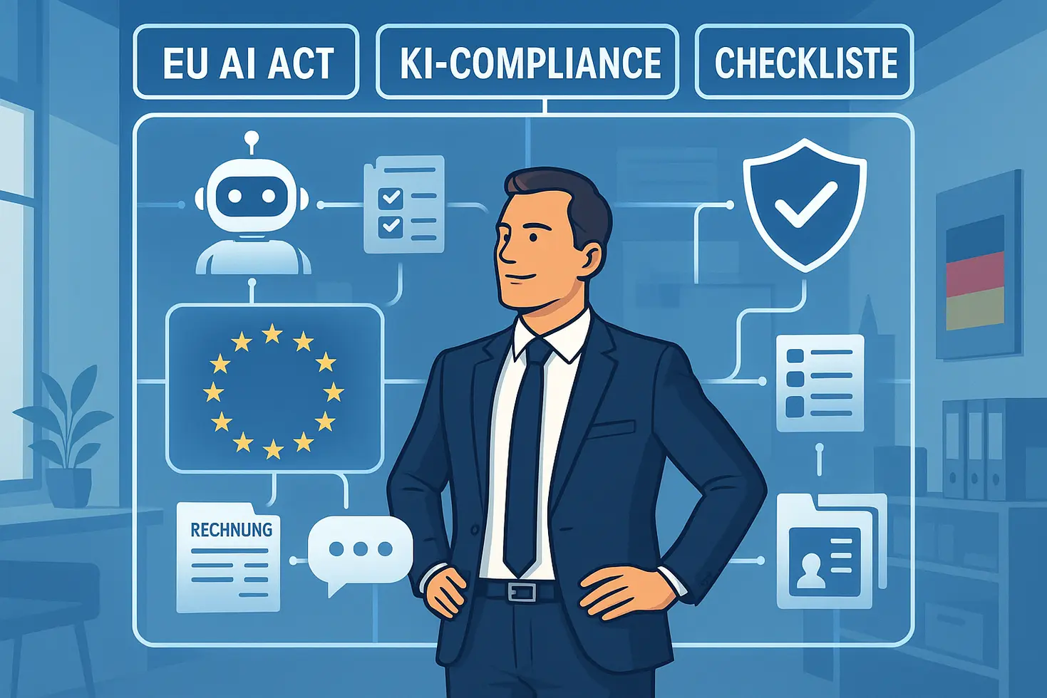 EU AI Act KMU: Praxisleitfaden 2025/26 für KI-Compliance