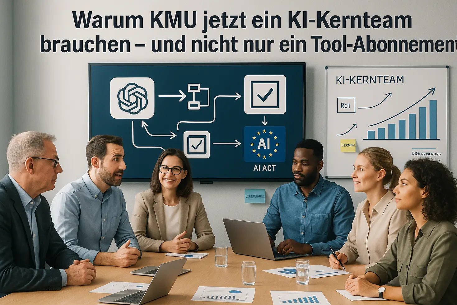 KI Kompetenz im Unternehmen aufbauen: Leitfaden für KMU